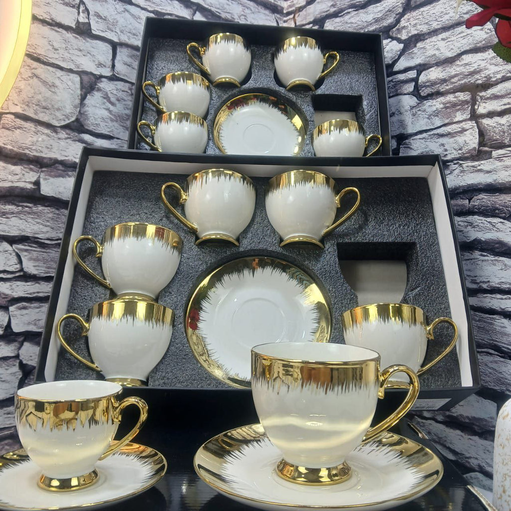 Service Café 24 Pièces – طقم قهوة راقي 24 قطعة