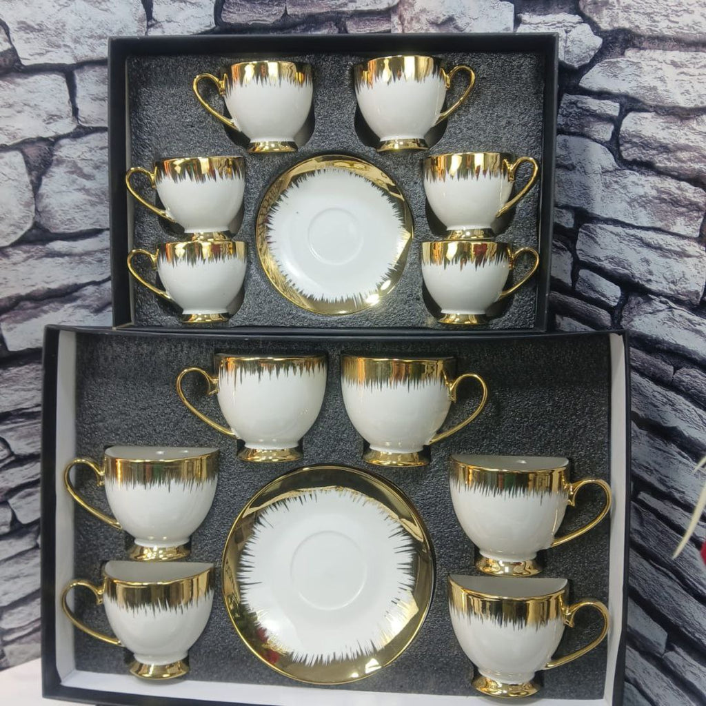 Service Café 24 Pièces – طقم قهوة راقي 24 قطعة