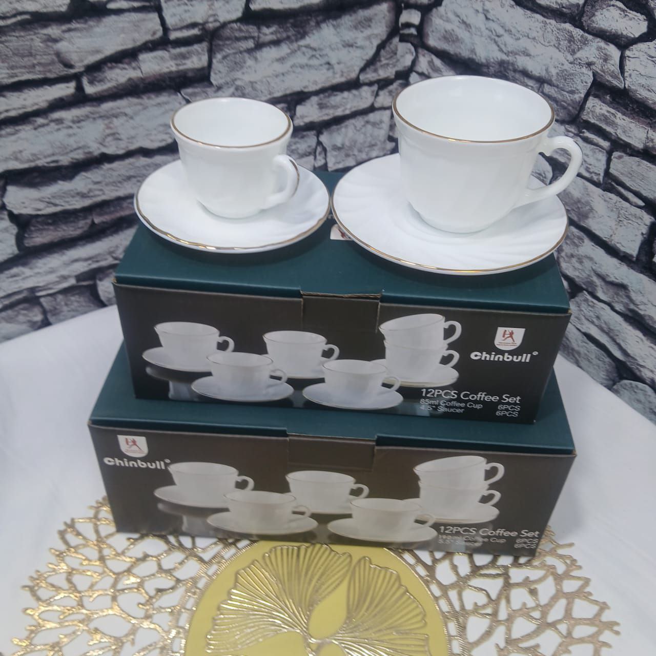 Service Café 24 Pièces – طقم قهوة راقي 24 قطعة