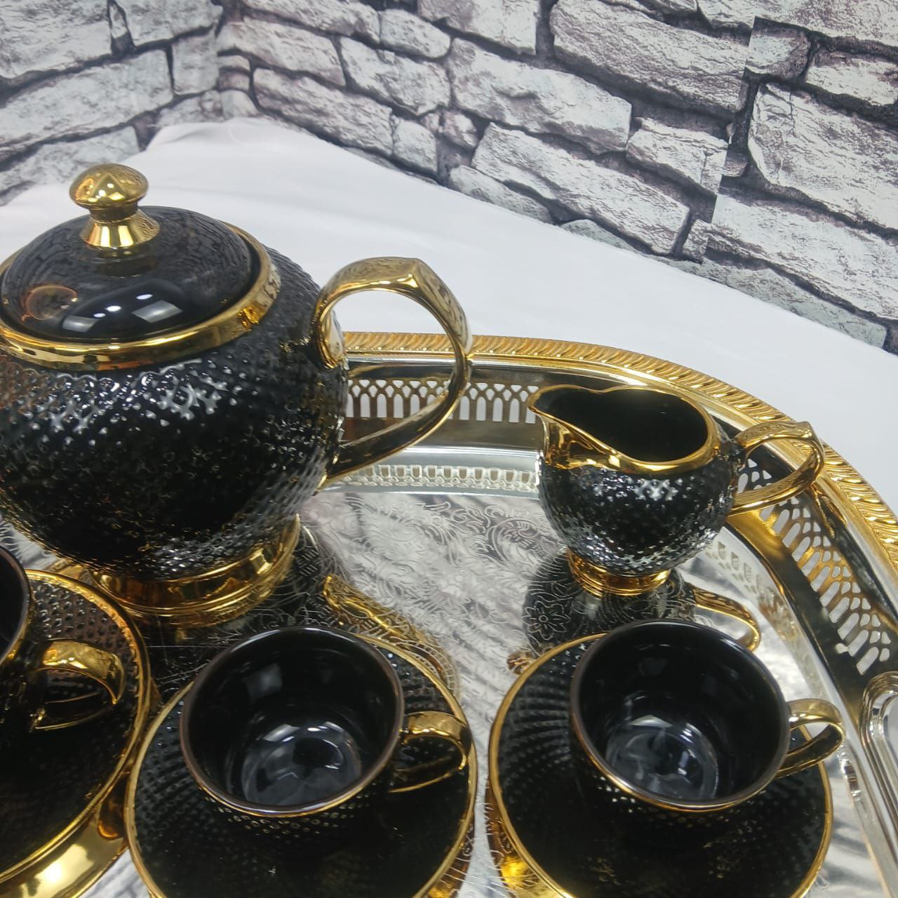 Service Café 24 Pièces – طقم قهوة راقي 24 قطعة