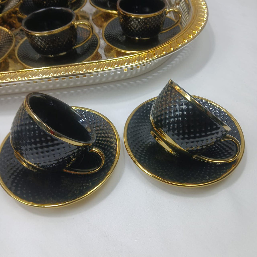 Service Café 24 Pièces – طقم قهوة راقي 24 قطعة