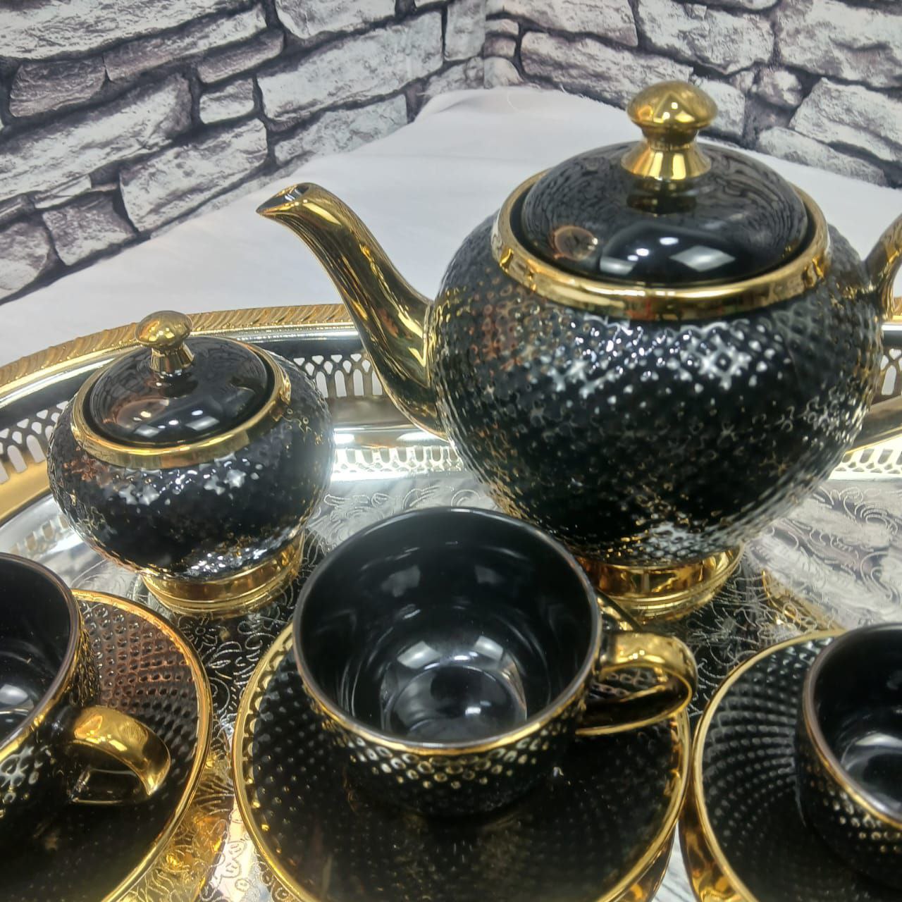 Service Café 24 Pièces – طقم قهوة راقي 24 قطعة