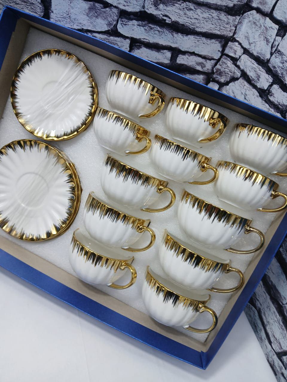 Service Café 24 Pièces – طقم قهوة راقي 24 قطعة