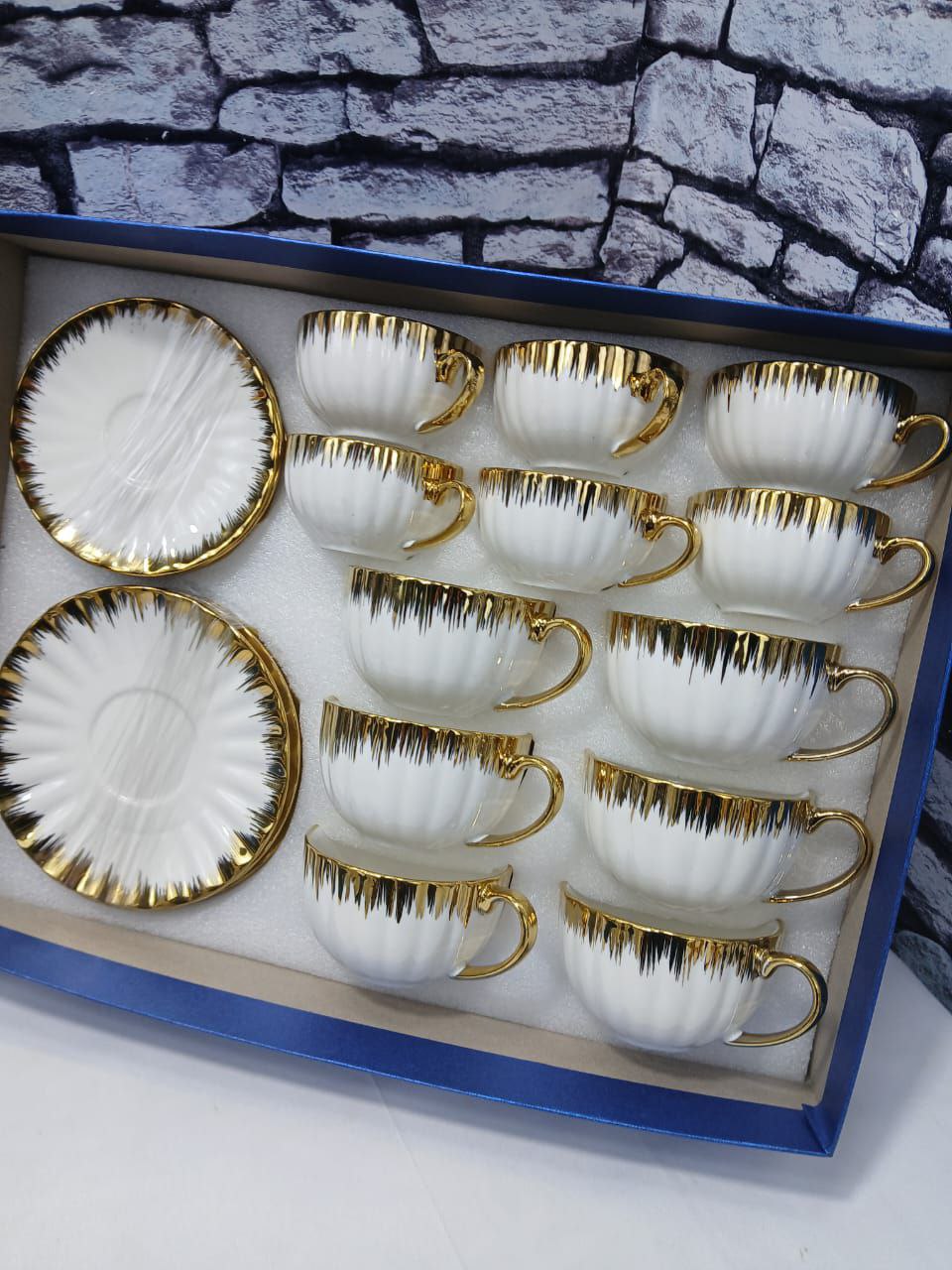 Service Café 24 Pièces – طقم قهوة راقي 24 قطعة