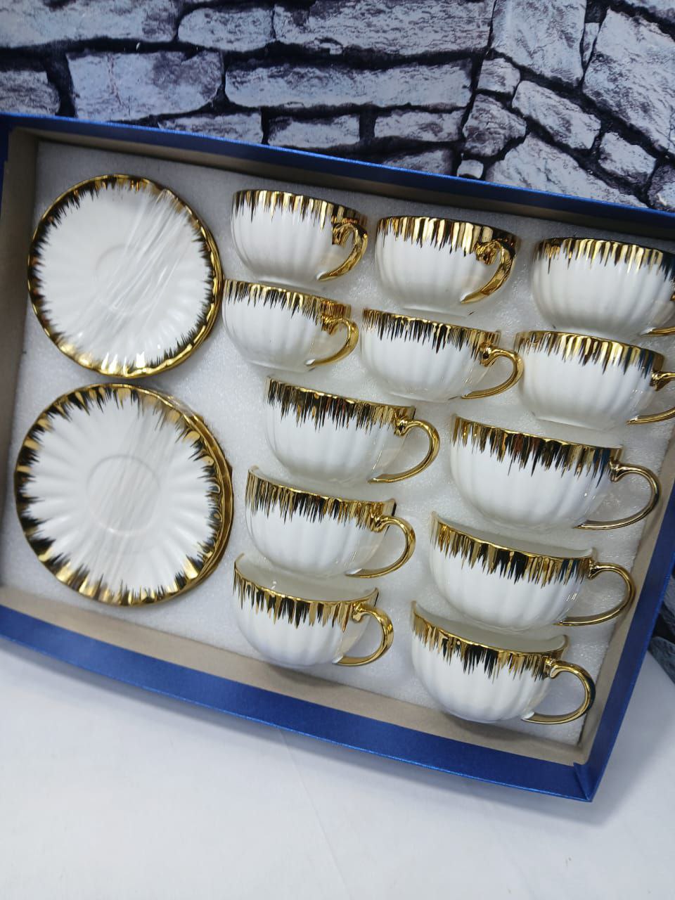 Service Café 24 Pièces – طقم قهوة راقي 24 قطعة