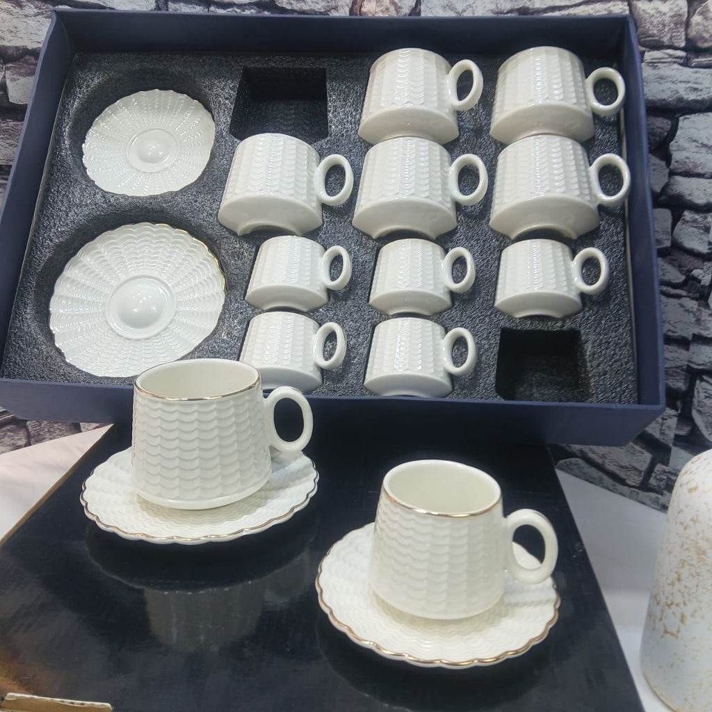 Service Café 24 Pièces – طقم قهوة راقي 24 قطعة