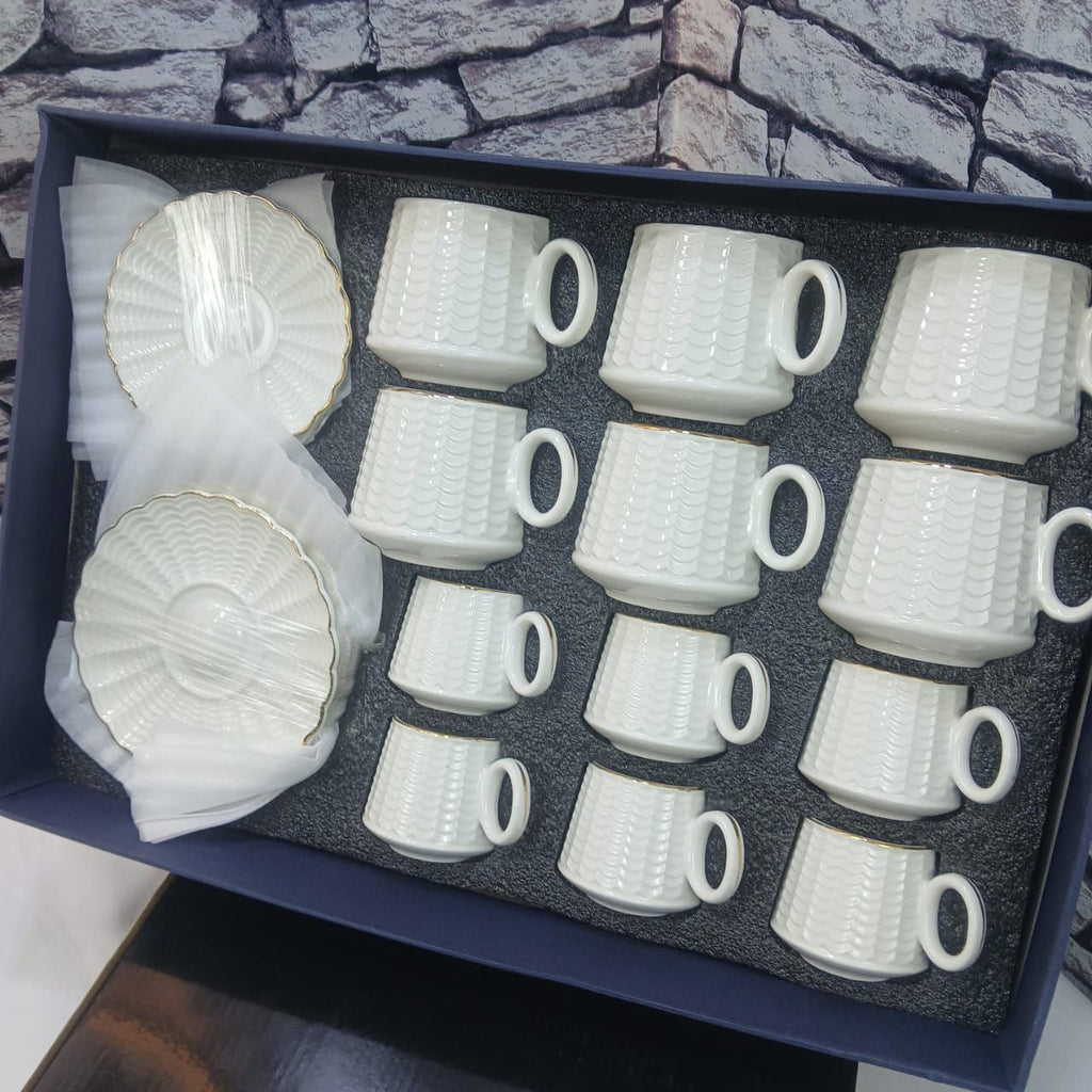 Service Café 24 Pièces – طقم قهوة راقي 24 قطعة