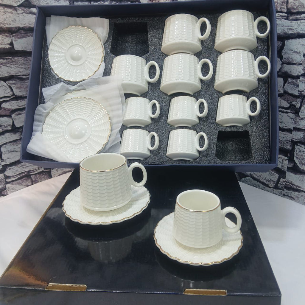 Service Café 24 Pièces – طقم قهوة راقي 24 قطعة