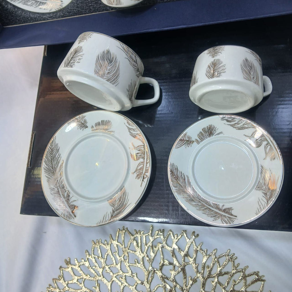 Service Café 24 Pièces – طقم قهوة راقي 24 قطعة