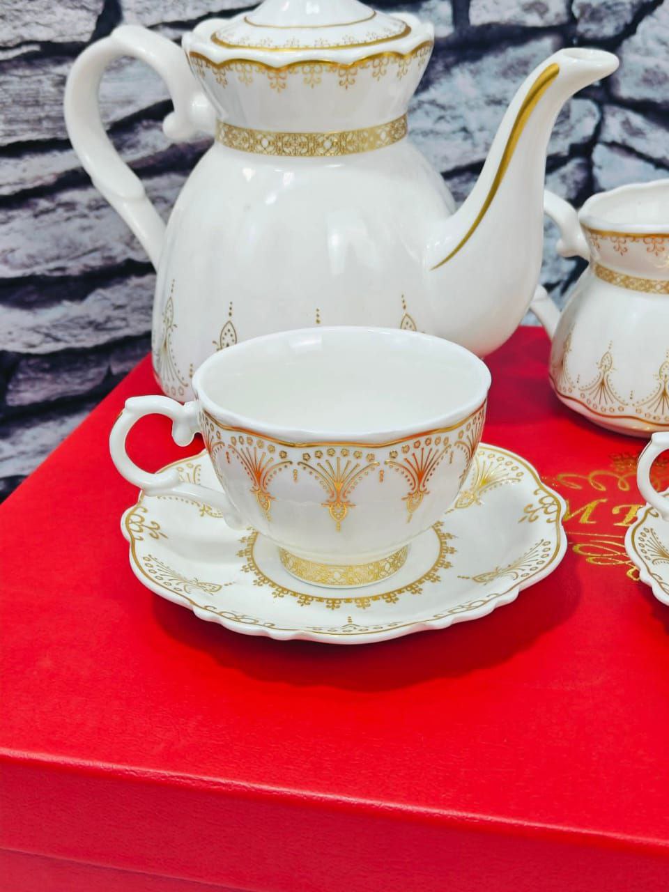 Service Café 24 Pièces – طقم قهوة راقي 24 قطعة