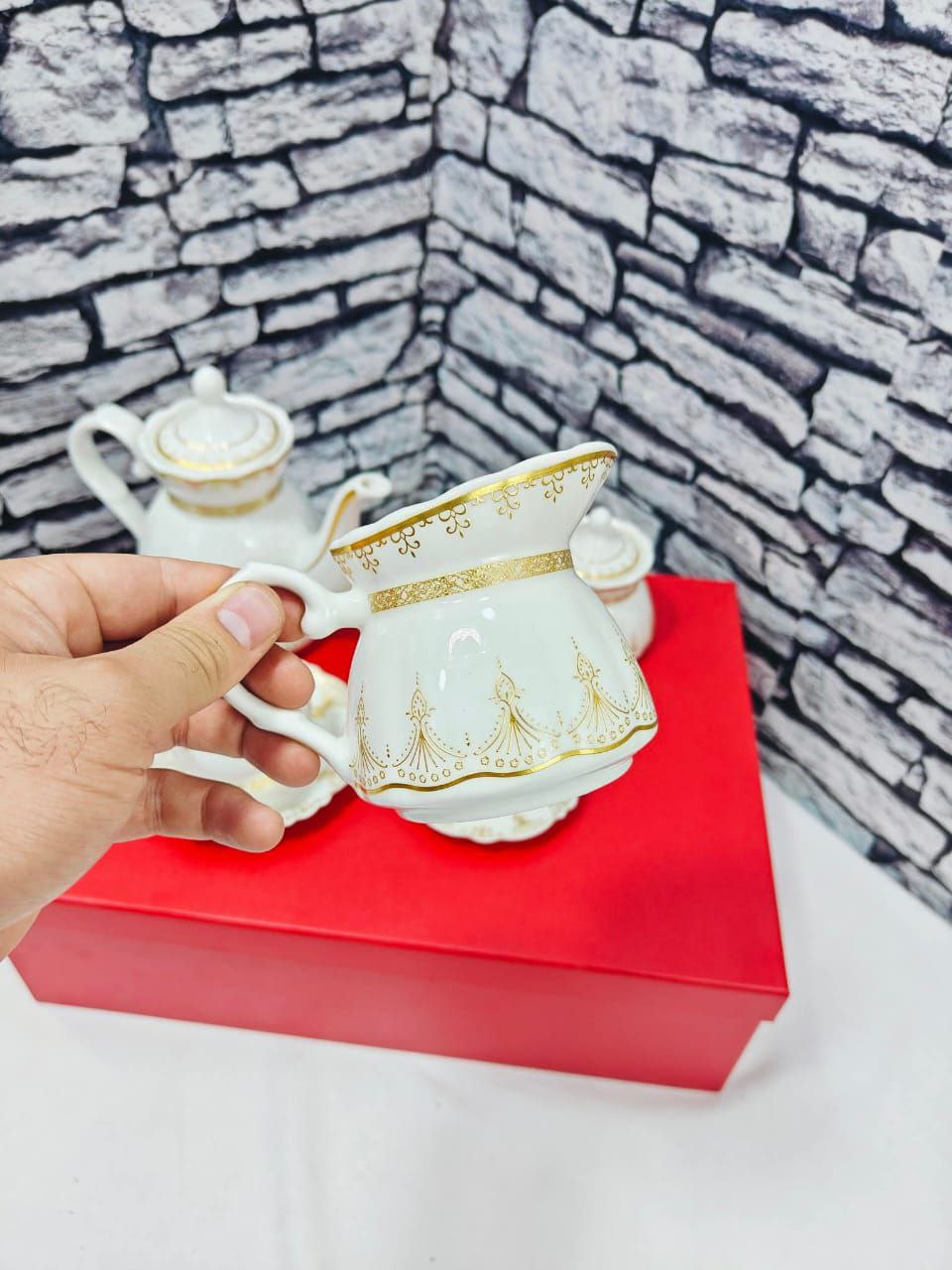 Service Café 24 Pièces – طقم قهوة راقي 24 قطعة