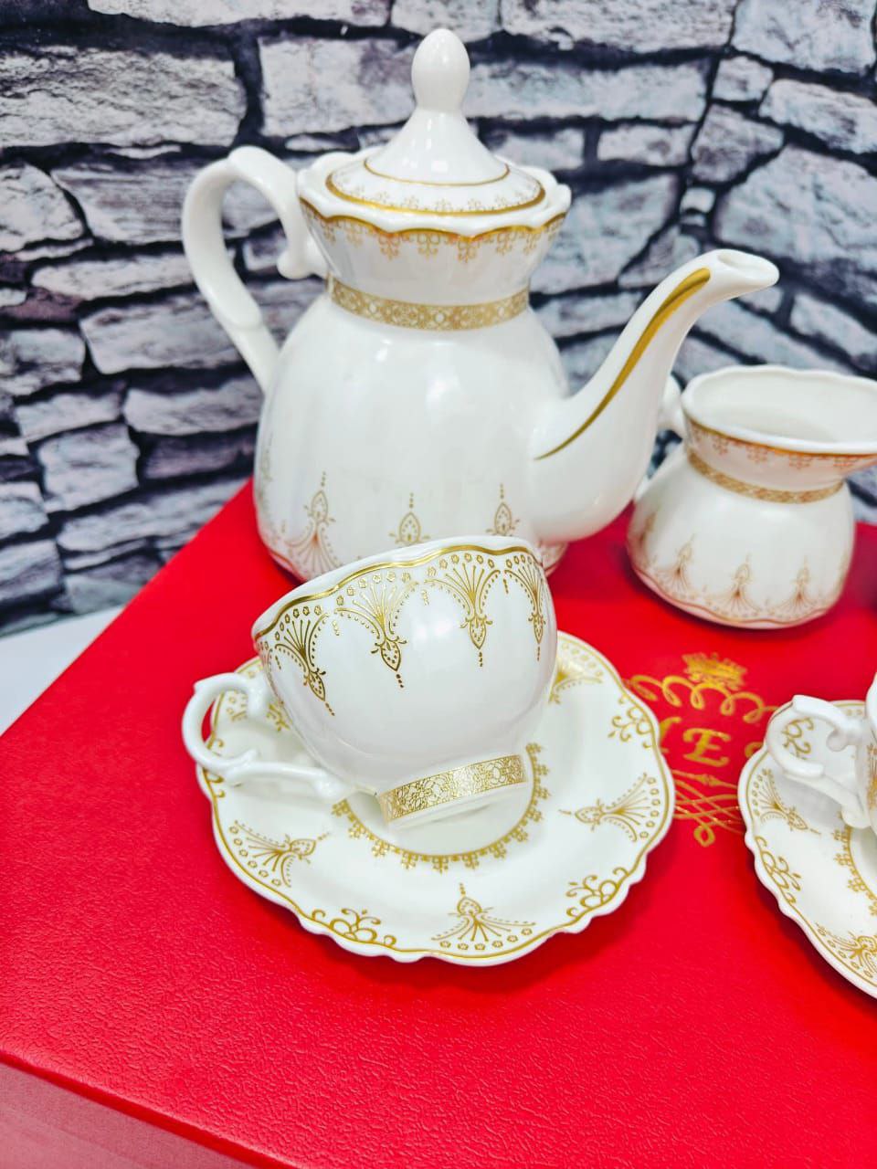 Service Café 24 Pièces – طقم قهوة راقي 24 قطعة