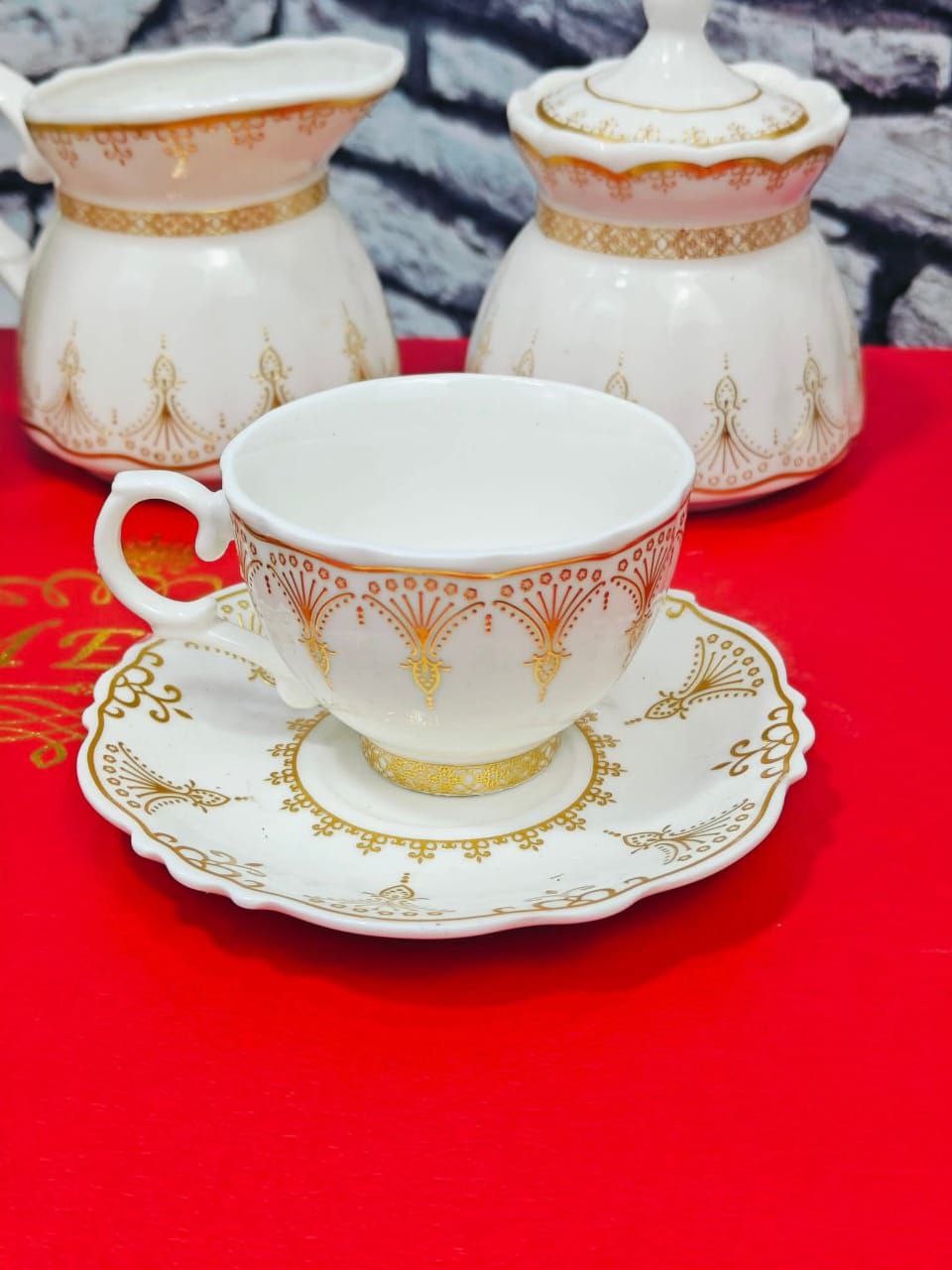 Service Café 24 Pièces – طقم قهوة راقي 24 قطعة