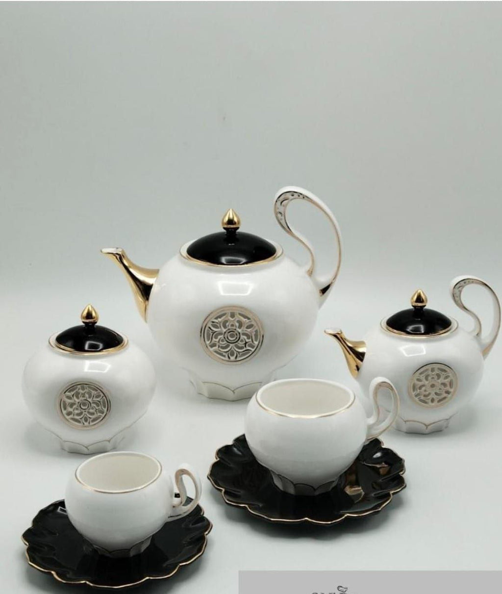 Service Café 24 Pièces – طقم قهوة راقي 24 قطعة