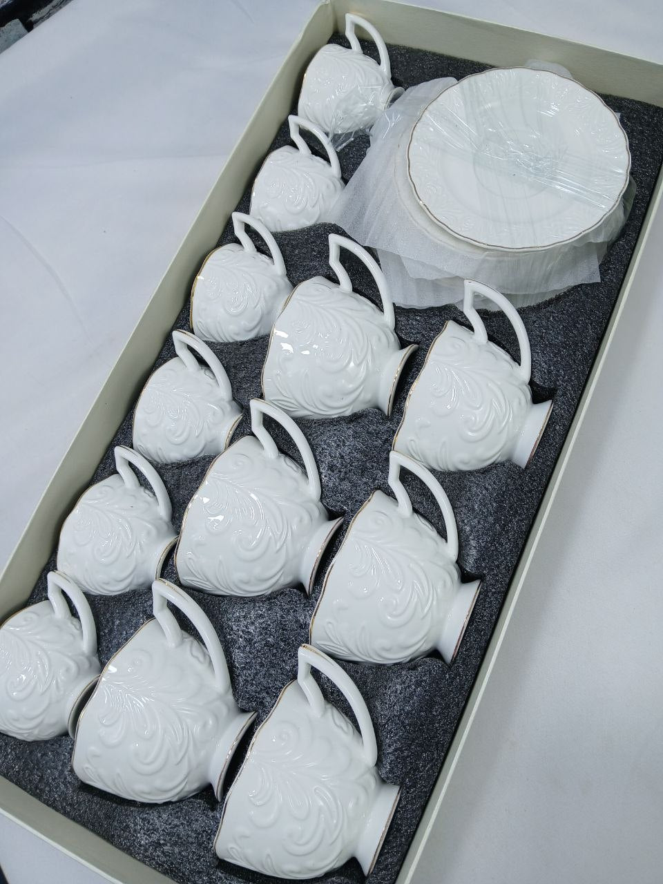 Service Café 24 Pièces – طقم قهوة راقي 24 قطعة