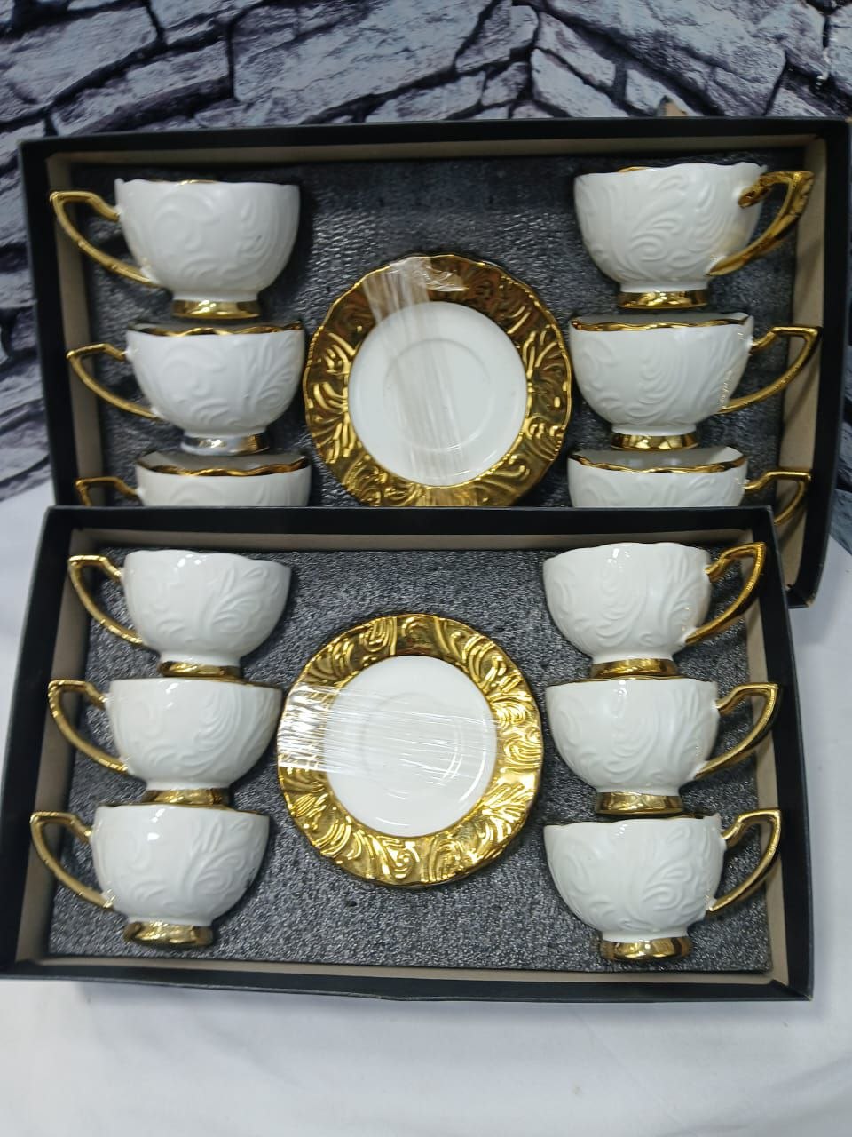 Service Café 24 Pièces – طقم قهوة راقي 24 قطعة