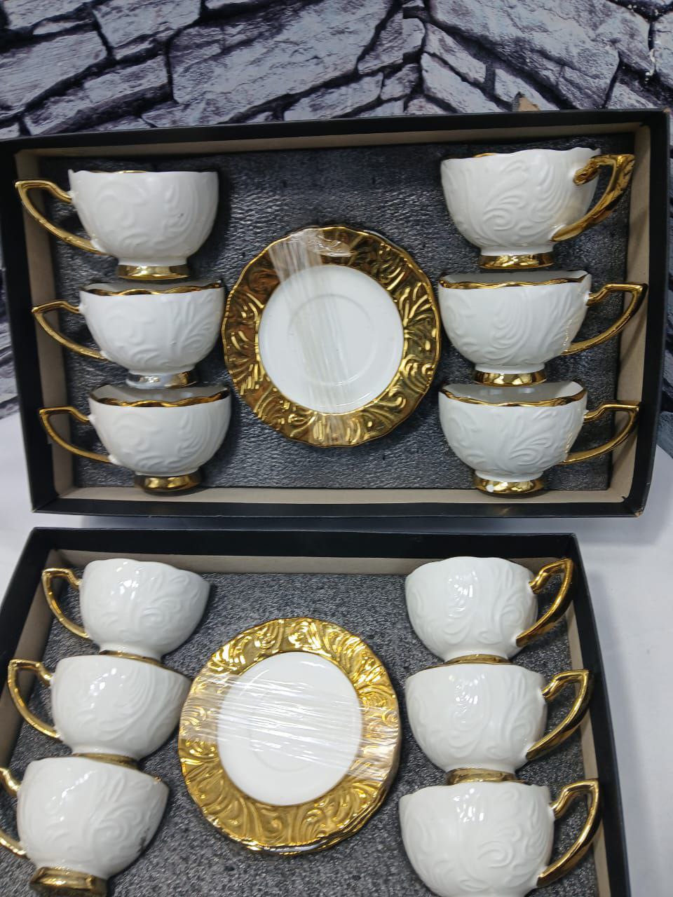 Service Café 24 Pièces – طقم قهوة راقي 24 قطعة