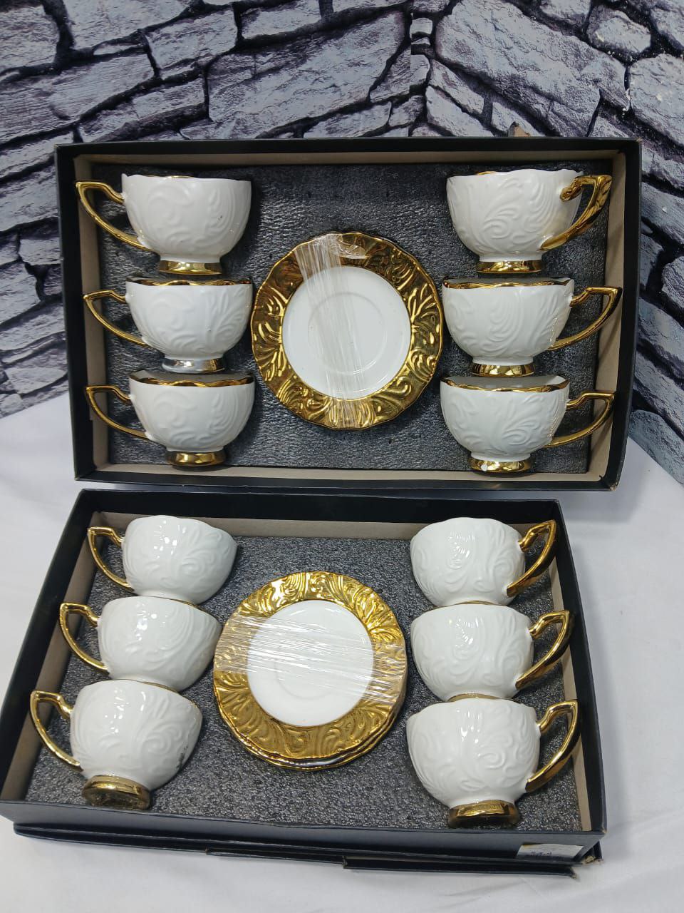 Service Café 24 Pièces – طقم قهوة راقي 24 قطعة