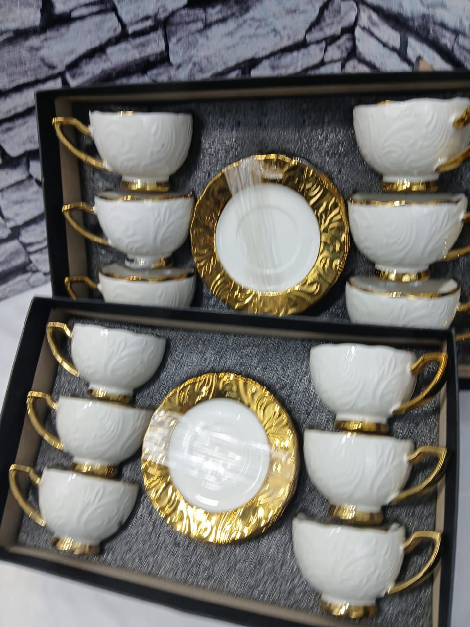 Service Café 24 Pièces – طقم قهوة راقي 24 قطعة