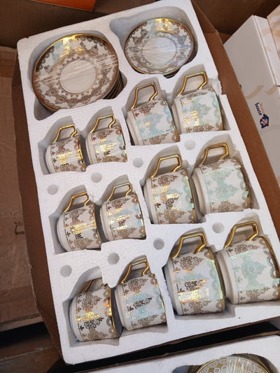 Service Café 24 Pièces – طقم قهوة راقي 24 قطعة