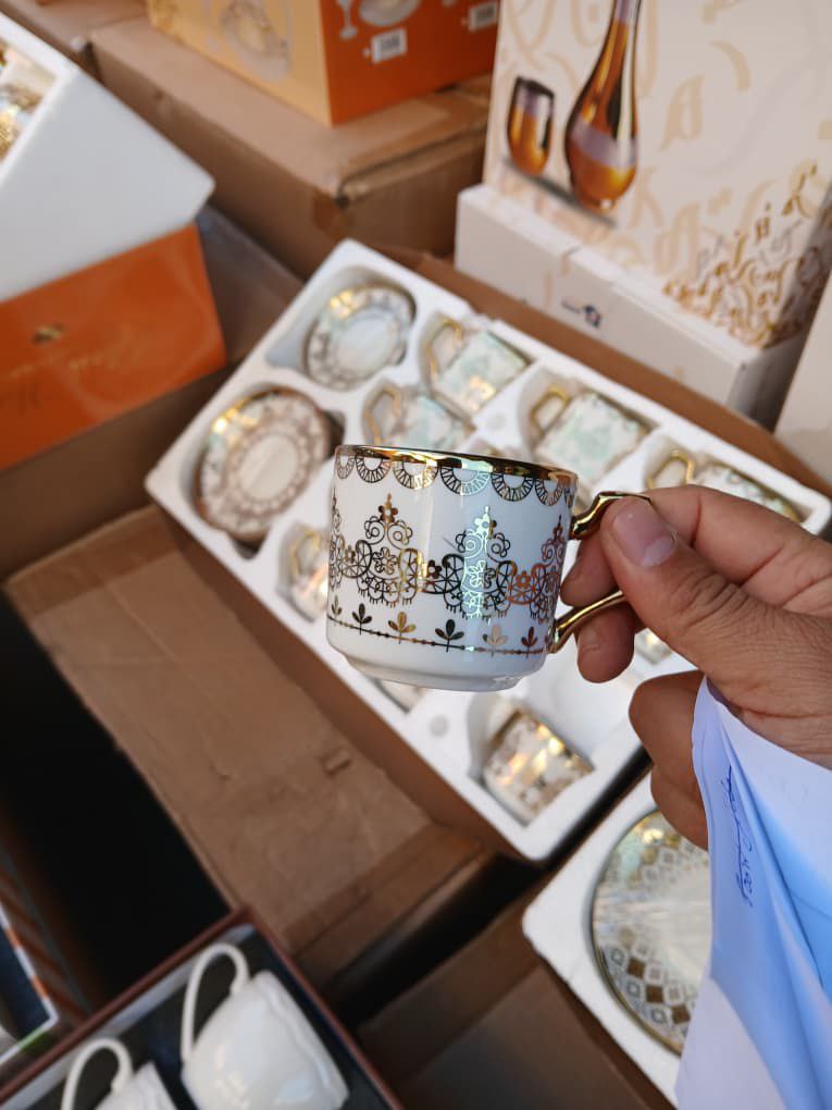 Service Café 24 Pièces – طقم قهوة راقي 24 قطعة