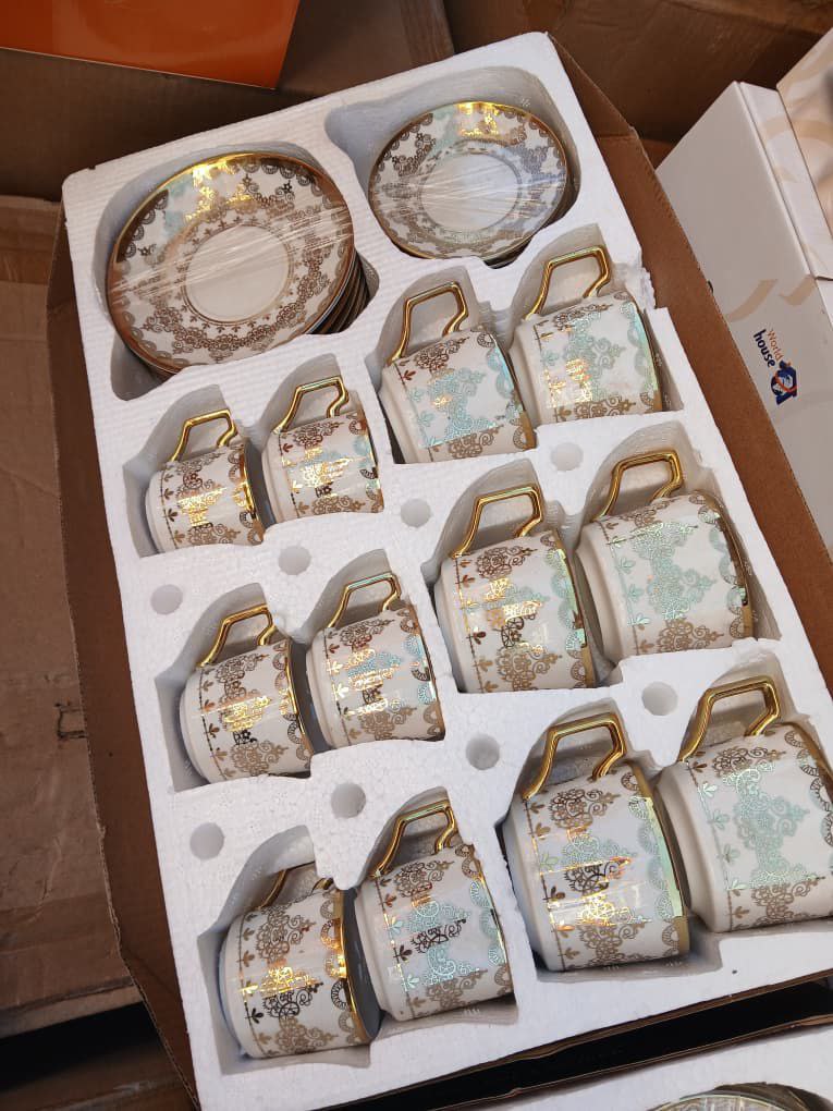 Service Café 24 Pièces – طقم قهوة راقي 24 قطعة