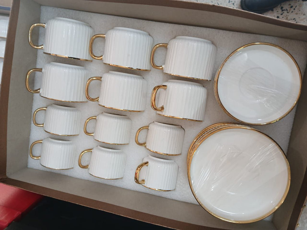 Service Café 24 Pièces – طقم قهوة راقي 24 قطعة