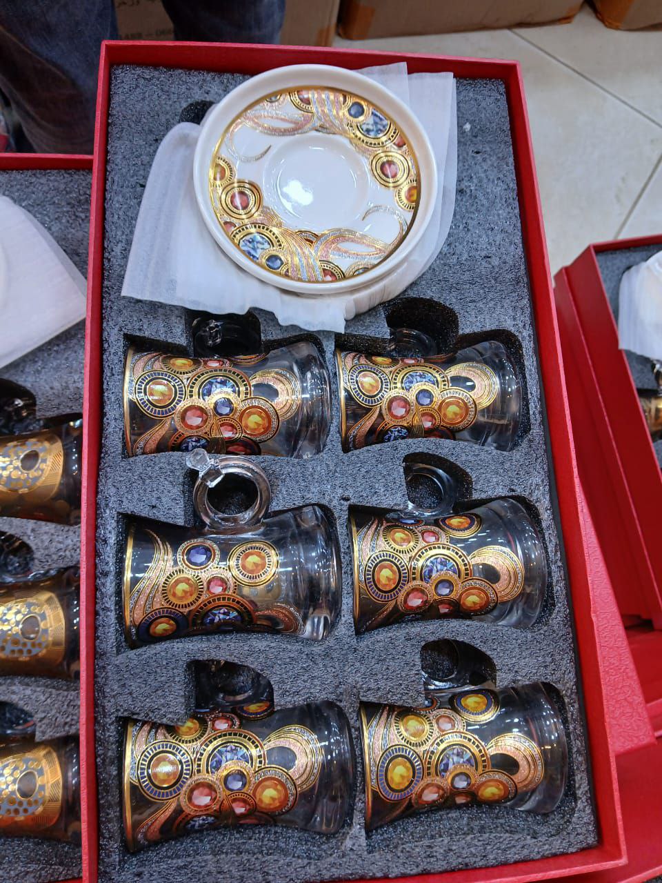 Service à thé [ 12 قطعة] – ذوق، أناقة، وضيافة