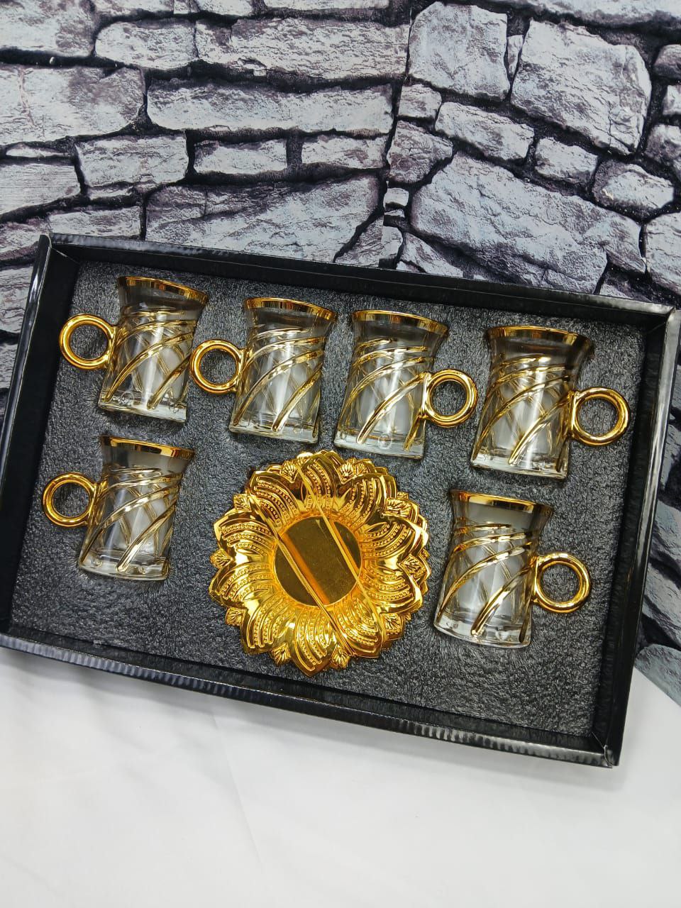 سيرفيس شاي راقي و عصري  [ 12 قطعة]