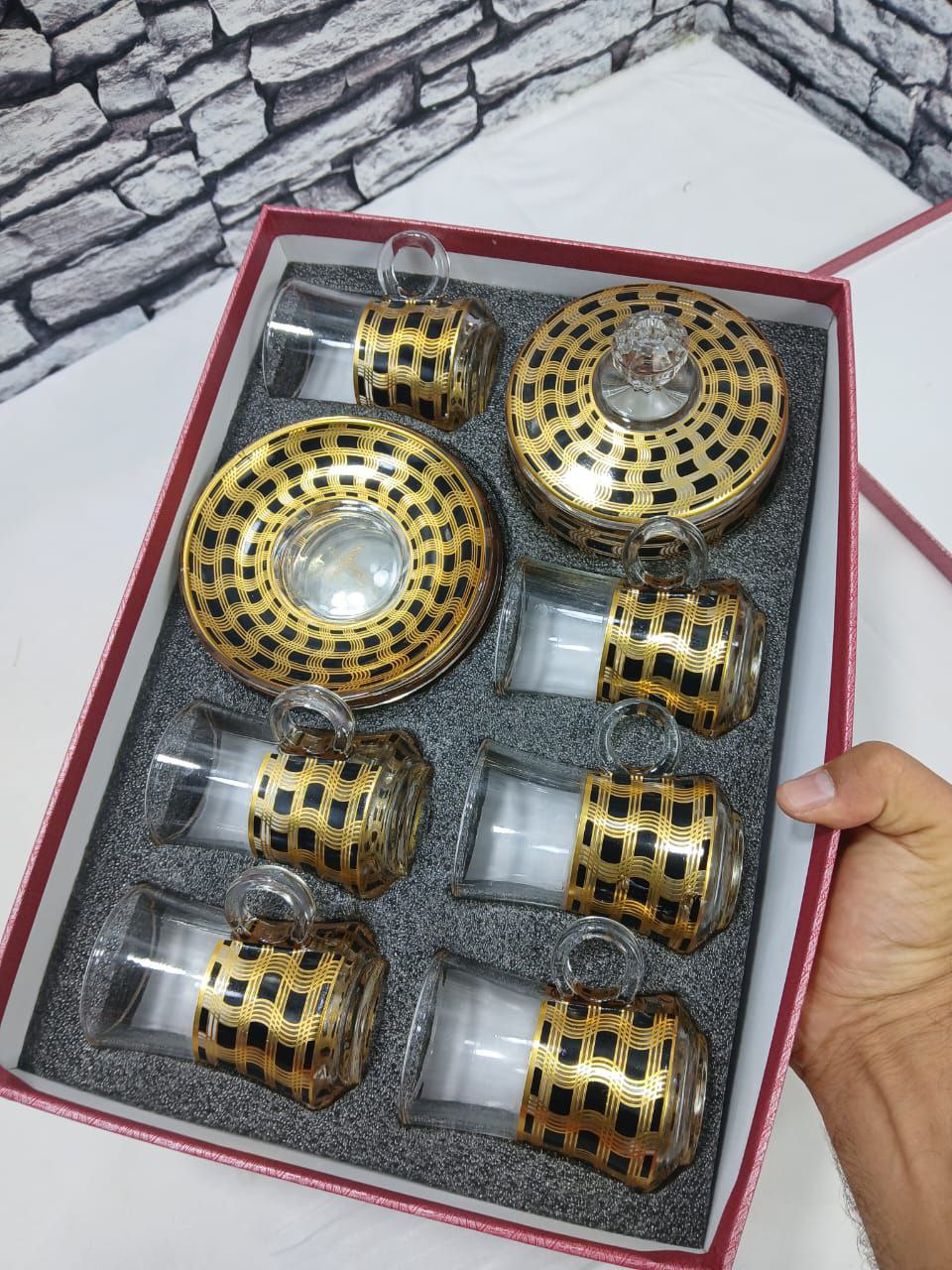 Service à thé [13 قطعة] – ذوق، أناقة، وضيافة