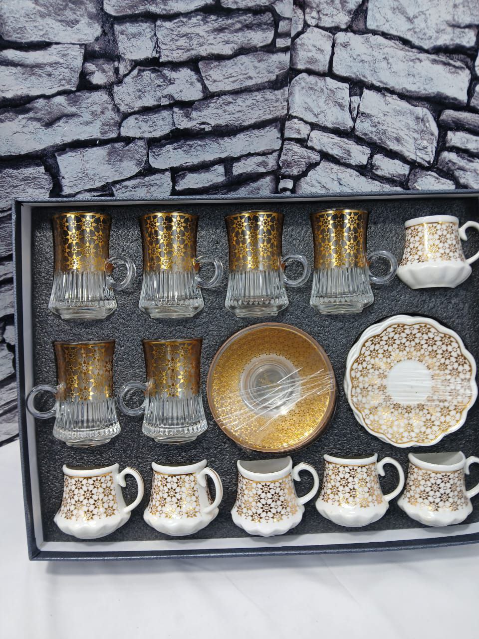 Service à thé+café [24 قطعة] – ذوق، أناقة، وضيافة