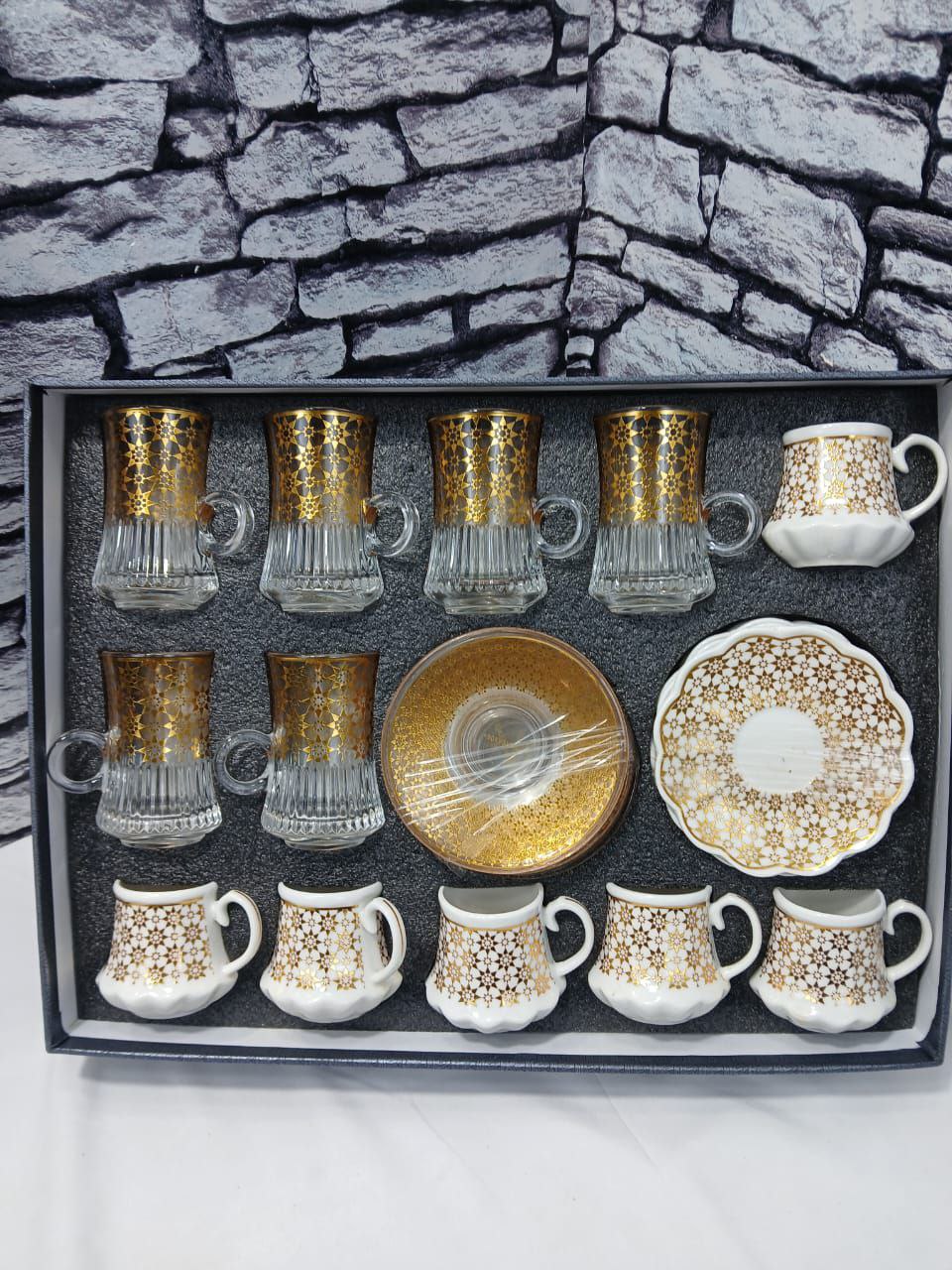 Service à thé+café [24 قطعة] – ذوق، أناقة، وضيافة