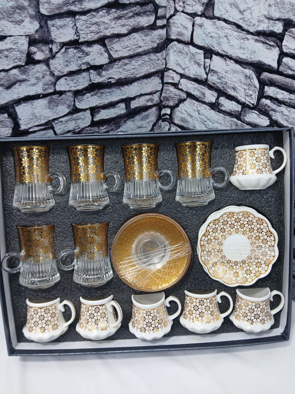 Service à thé+café [24 قطعة] – ذوق، أناقة، وضيافة