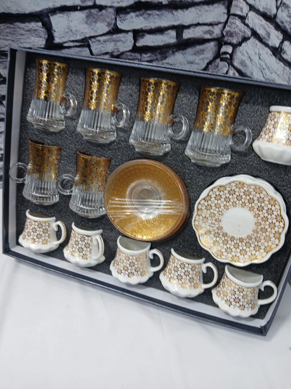 Service à thé+café [24 قطعة] – ذوق، أناقة، وضيافة