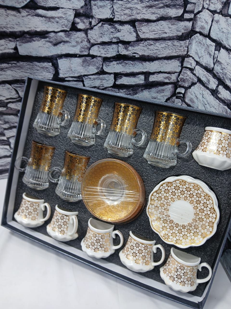 Service à thé+café [24 قطعة] – ذوق، أناقة، وضيافة