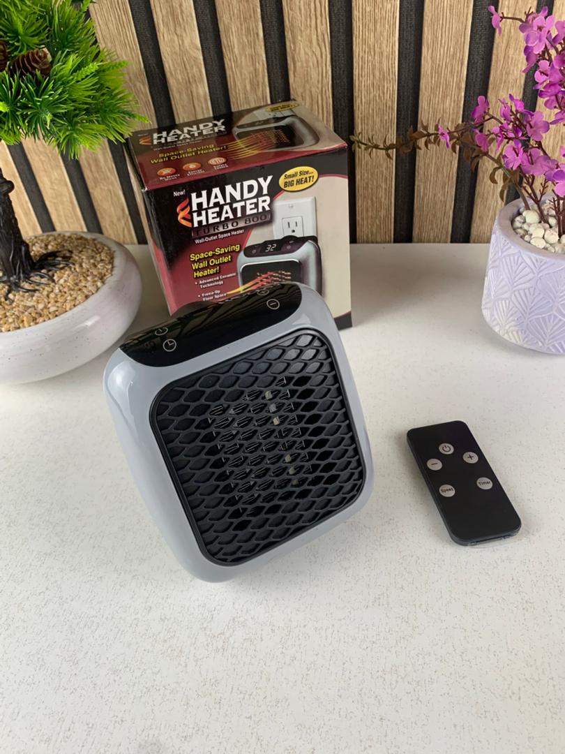Chauffage soufflant céramique Thermostat réglable Handy Heater Turbo 800W – سخان بمروحة توربو 800 واط مع منظم حرارة قابل للتعديل